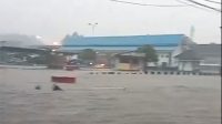 Terminal Kota Sukabumi Banjir