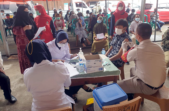 Vaksin Presisi Polres Sukabumi Kota