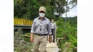 Bupati Cianjur Tinjau Langsung Jembatan Siluman di Cibokor