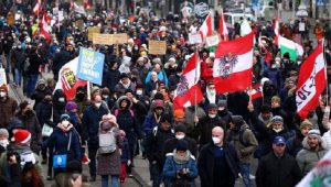 40 Ribu Warga Austria Tolak Lockdown dan Wajib Vaksin