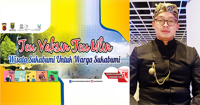 Sekretaris Dinas Pariwisata Kabupaten Sukabumi, Gandi Lesmana.