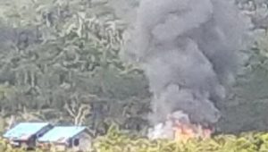 Kelompok Bersenjata Papua Kembali Bakar Gedung SMP Negeri