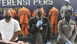 Polresta Cirebon Ciduk Empat Pemuda Cekoki ABG Miras,  Diperkosa Secara Bergilir