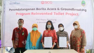 Dukung Program Citarum Harum, SCG Selenggarakan Groundbreaking Reinvented Toilet Project di Bandung