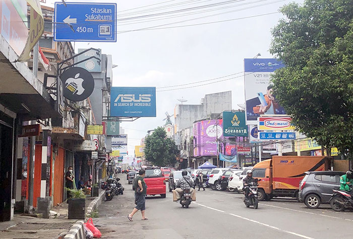jalan Ahmad Yani Kota Sukabumi