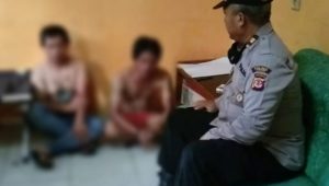 Polsek Sukaluyu Ciduk Dua Pelaku Jambret HP Anak Sekolah