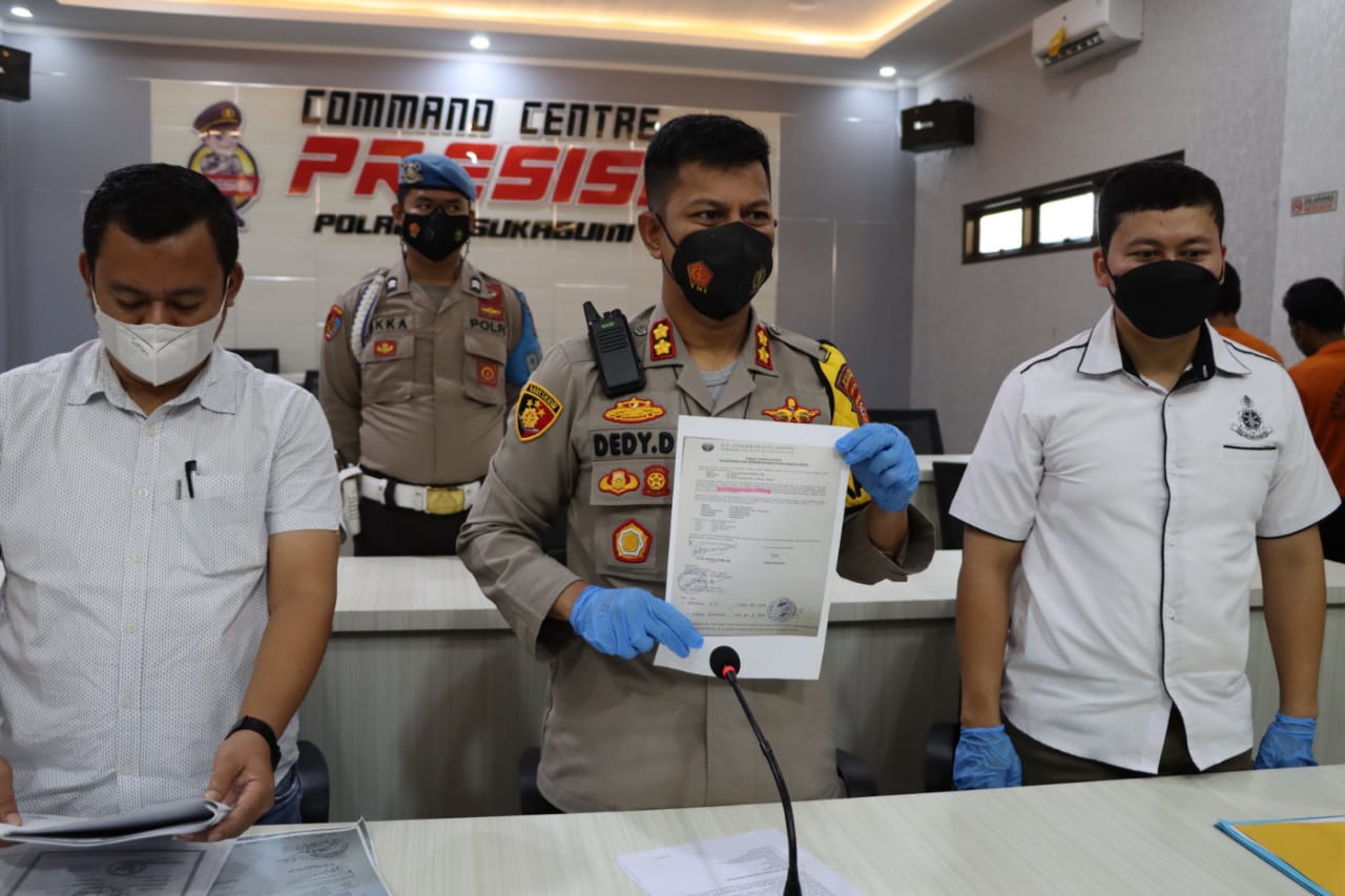 Kapolres Sukabumi AKBP Dedy Darmawansyah
