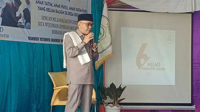 Baldatun Center.  Ketua Yayasan Baldatun Center, Ade Dasep zaenal Abidin 