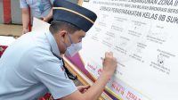 Lapas Sukabumi Dukung Pemulihan Ekonomi, Deklarasikan Janji Kinerja