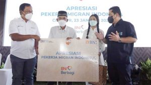 BNI Berbagi, Salurkan Bantuan Untuk Keluarga Pekerja Migran Indonesia