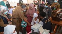 Wabup Sukabumi Apresiasi Vaksinasi Anak di Warungkiara