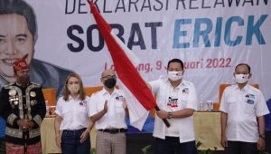 Relawan Sobat Erick Deklarsikan Jadi Capres 2024