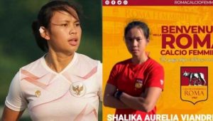 Shalika Aurelia Pemain Timnas Indonesia Gabung AS Roma, Bikin Bangga