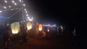 Lampion Warnai Langit Sukabumi