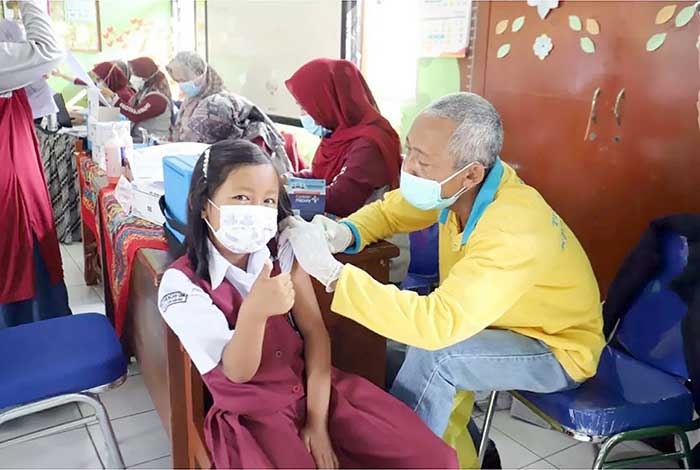 Vaksinasi Anak Kota Sukabumi