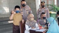 Launching Vaksinasi Merdeka Anak Dipantau Kapolri