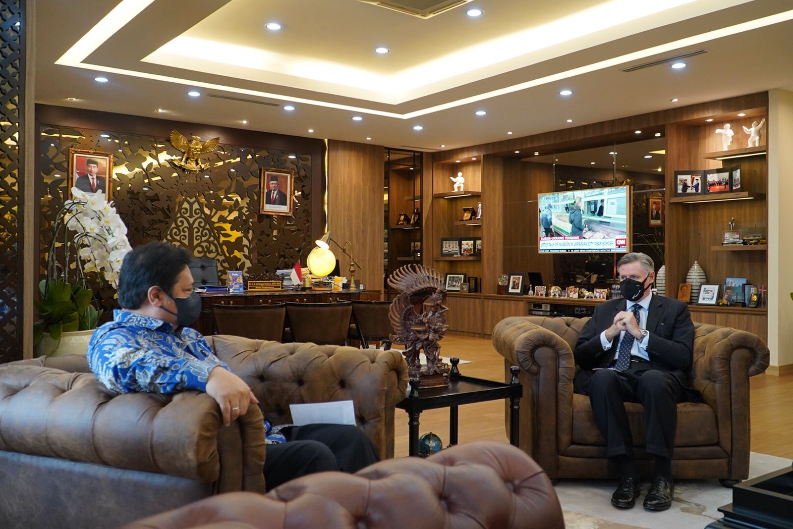 Menteri Koordinator Bidang Perekonomian RI Airlangga Hartarto