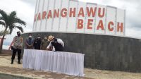 Pantun Ridwan Kamil Saat Meresmikan Pantai Karanghawu Sukabumi