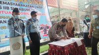Lapas Sukabumi Dapat Hibah Ambulance