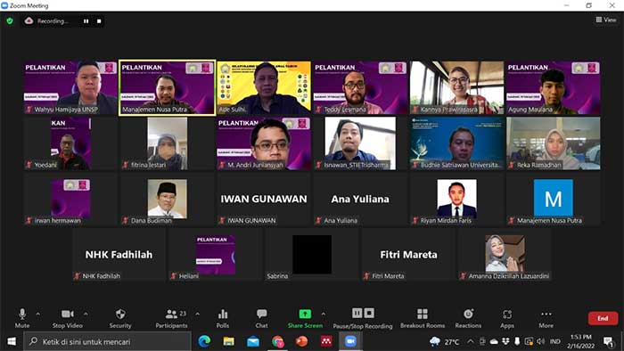 Ikatan Sarjana Ekonomi Indonesia (ISEI) Komisariat Universitas Nusa Putra