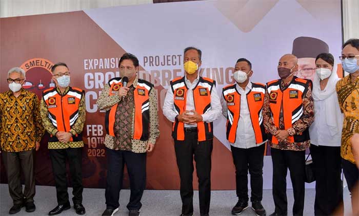 Menko Airlangga Groundbreaking