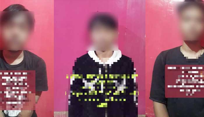 Tiga pelaku pembacokan anggota Pemuda Pencasila