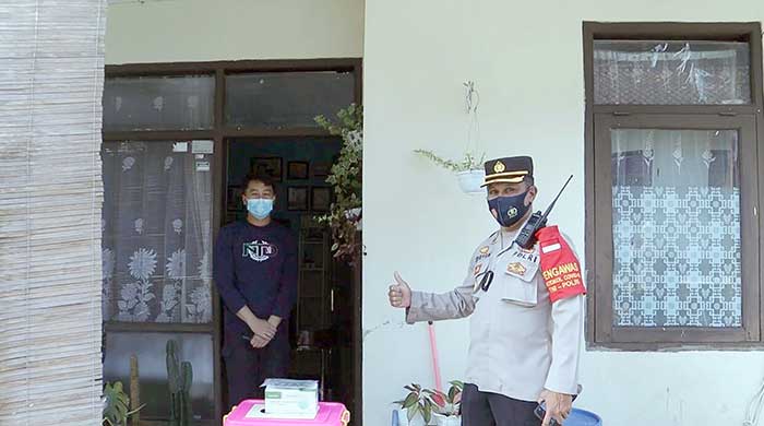 Polres Sukabumi Kota Isoman