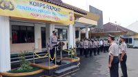 Dua Anggota Polresta Sukabumi Dianugrahi Kenaikan Pangkat