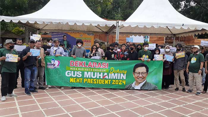 Relawan Anak Muda Pro Muhaimin (AMPM) Kota Sukabumi