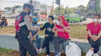 Satsamapta Polresta Sukabumi Gencarka Edukasi Prokes, Cegah Lonjakan Covid-19