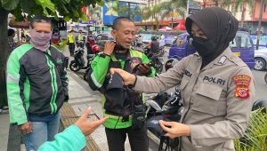 Polresta Sukabumi Perkatat Prokes, Tekan Covid-19