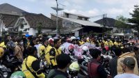 Ratusan Driver Ojol Demo di Balai Kota Sukabumi, Begini Tuntutannya