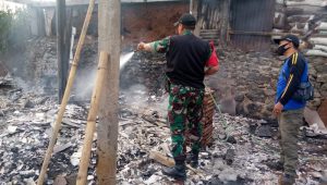 Satu Rumah di Jampangtengah Sukabumi Terbakar, Begini Kronologisnya