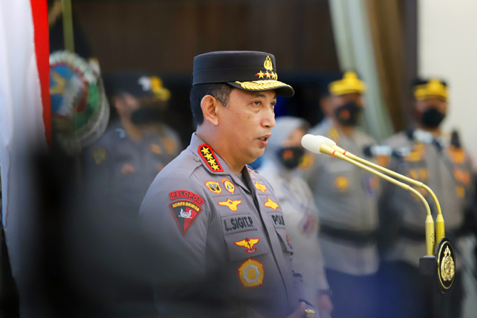 Kapolri Jenderal Listyo Sigit Prabowo