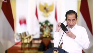 Soal Lepas Masker, Jokowi: Yang Pilek dan Batuk Jangan