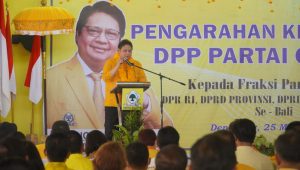 Ketum Airlangga Target Bali Sumbang Tiga Kursi DPR RI di Pemilu 2024