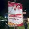 Ratusan spanduk Prabowo-Khofifah