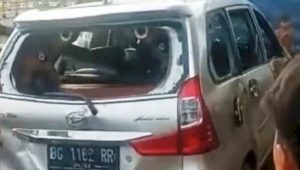 Mobil yang Diamuk Massa ke Sungai Terseret hingga 25 Meter