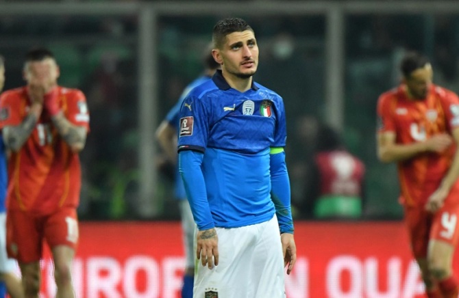 Gelandang Timnas Italia, Marco Verratti,