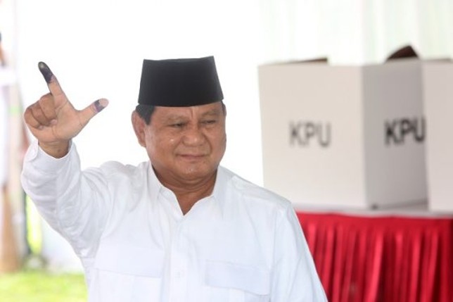 Ketua Umum Partai Gerindra Prabowo