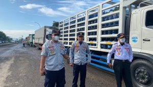 Tanpa Sanksi, Dishub Kabupaten Sukabumi Hentikan Sementara Truk Pengangangkut Barang, Ini Alasannya