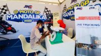 MotoGP Mandalika stand JNE