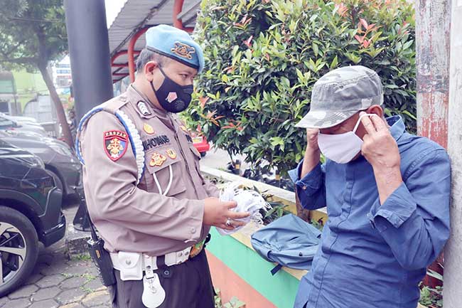 Anggota Polres Sukabumi Kota