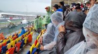 Hujan deras melanda Sirkuit Internasional Mandalika
