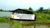 Puluhan Petani Lakukan Aksi di Sawah, Katanya: Datang Minta Dukungan dan Pergi, Buat Apa Pemilu