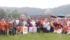 Sambut Ramadan, DPD PKS Kabupaten Sukabumi Gelar Flashmob di Enam Titik