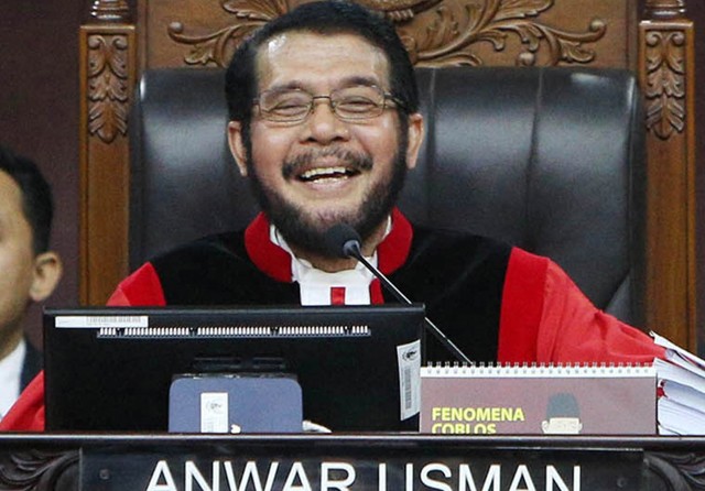 Ketua Mahkamah Konstitusi (MK) Anwar Usman