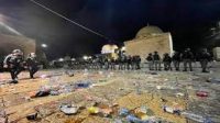 Tentara atau polisi Israel menyerang masjid Al Aqsa Palestina