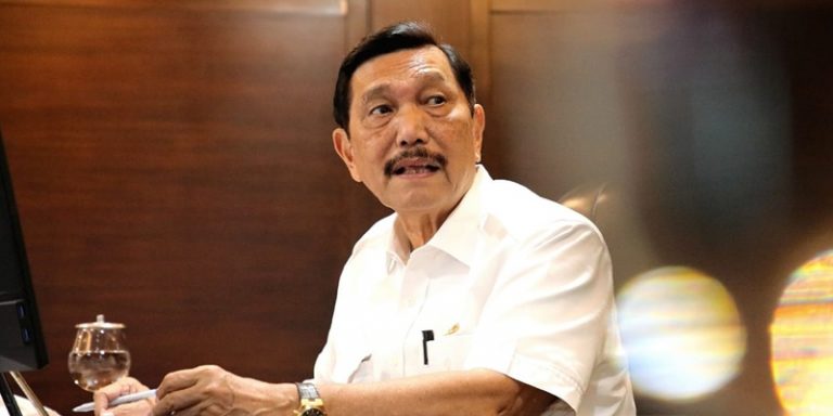 Menko Marves Luhut Binsar Pandjaitan
