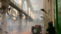 Kondisi Masjid Al Aqsa usai diserang Israel